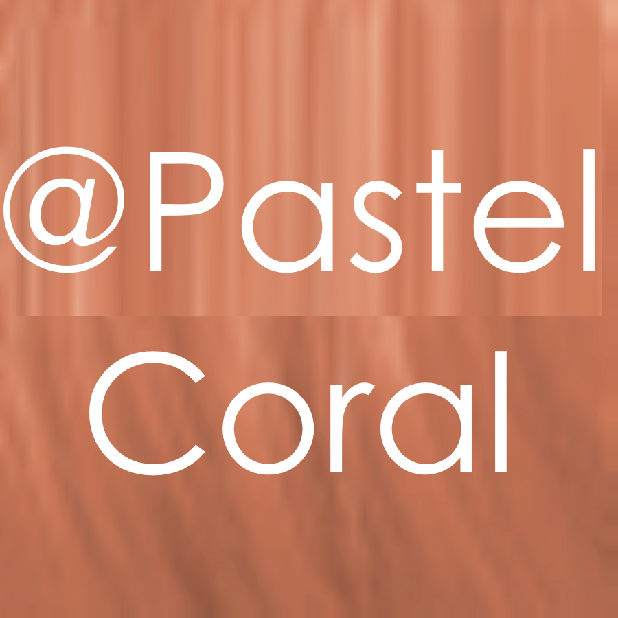 @PASTEL CORAL