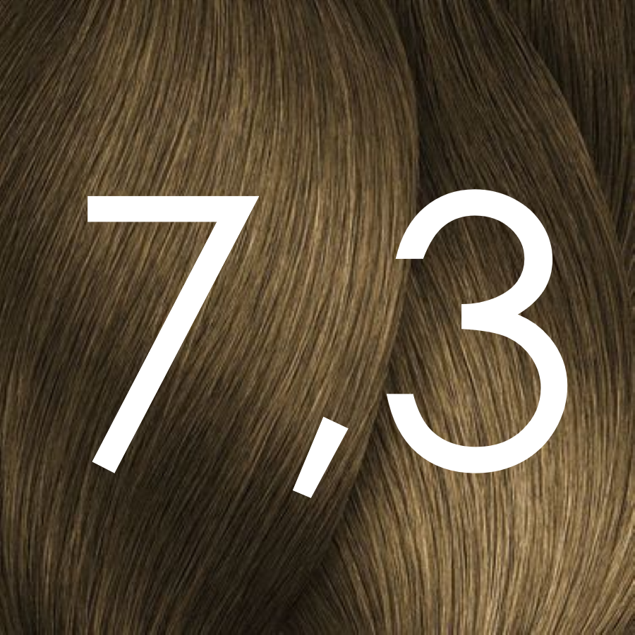 7,3 mittelblond gold