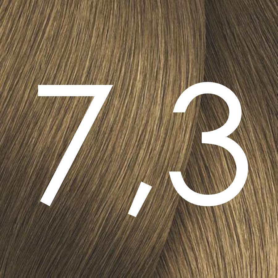 7,3 mittelblond gold